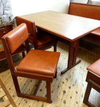 MCM TEAK BREAKFAST NOOK SET