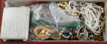 TWO BOXES OF FASHION JEWELLERY