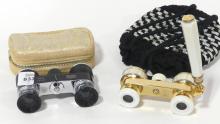 TWO SETS OF OPERA GLASSES