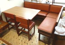 MCM TEAK BREAKFAST NOOK SET