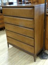 MCM WALNUT CHEST OF DRAWERS
