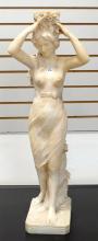 LARGE ALABASTER SCULPTURE