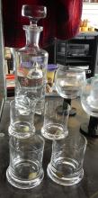 DECANTERS AND GLASSES