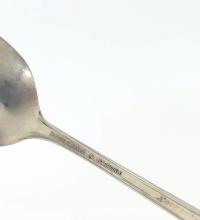 THIRTEEN STERLING DEMITASSE SPOONS