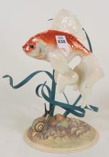 FRANKLIN MINT "THE GOLDEN CARP" FIGURINE