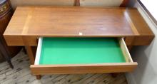 RS FURNITURE TEAK SOFA TABLE