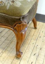 ANTIQUE ENGLISH PARLOUR CHAIR