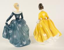 TWO ROYAL DOULTON FIGURINES