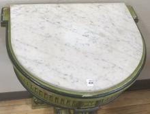 MARBLE-TOP TABLE