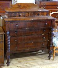 19TH CENTURY ROSEWOOD CHEST OF DRAWERS