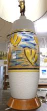 MCM ART POTTERY TABLE LAMP