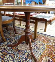 MAHOGANY PARLOUR TABLE