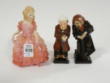 THREE ROYAL DOULTON FIGURINES