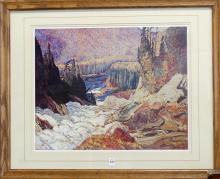 FRAMED J.E.H. MACDONALD PRINT