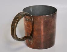 NAVY QUART MUG