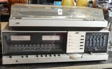 TWO JVC STEREO COMPONENTS