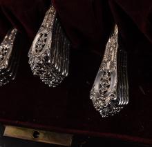 WALLACE "ROSE POINT" STERLING FLATWARE SERVICE