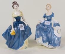 TWO ROYAL DOULTON FIGURINES