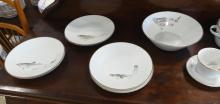 HUTSCHENREUTHER PORCELAIN FISH SERVICE