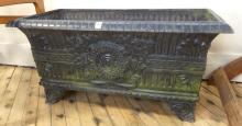 ANTIQUE CAST IRON GARDEN PLANTER