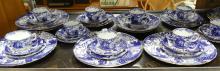 ROYAL CROWN DERBY "BLUE MIKADO" DINNERWARE
