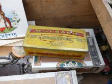 ANTIQUE TRUNK WITH CONTENTS