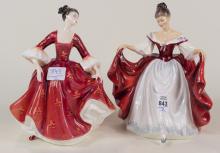 TWO ROYAL DOULTON FIGURINES