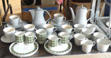THREE PART SETS OF MELITTA GERMAN DISHES