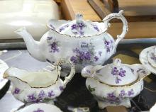 HAMMERSLEY "VICTORIAN VIOLETS" LUNCHEON DISHES
