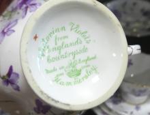 HAMMERSLEY "VICTORIAN VIOLETS" LUNCHEON DISHES