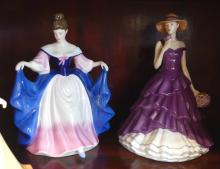 FOUR ROYAL DOULTON FIGURINES