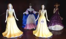 FOUR ROYAL DOULTON FIGURINES