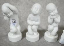 FOUR DANISH FIGURINES