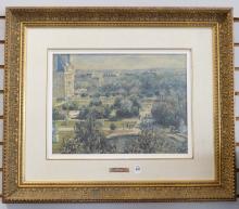 CLAUDE MONET TEXTURED PRINT