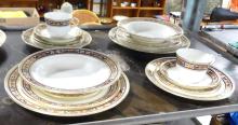 ROYAL CROWN DERBY "CHARDONNAY" DINNERWARE