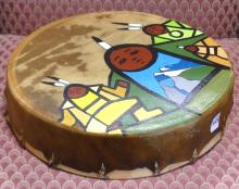 JERRY WHITEHEAD INDIGENOUS DRUM