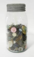 MARBLES, BUTTONS AND BOTTLE