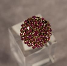 14KT GOLD RUBY RING