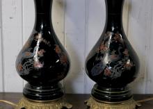 PAIR OF FRENCH TABLE LAMPS