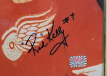 RED KELLY AUTOGRAPHED PRINT