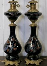PAIR OF FRENCH TABLE LAMPS