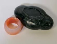 CHINESE JADE AND AGATE