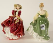 TWO ROYAL DOULTON FIGURINES