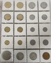 BINDER OF WORLD COINS