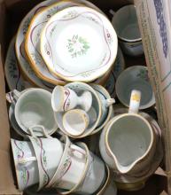 TWO SETS OF ENGLISH POTTERY DISHES