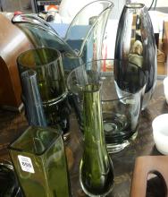 MCM ART GLASS VASES AND BOWL