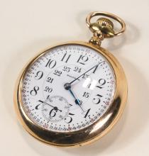 WALTHAM RAILROAD POCKET WATCH