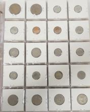 BINDER OF WORLD COINS