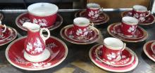 ANTIQUE ENGLISH PATE-SUR-PATE