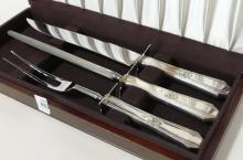 NORTHUMBRIA "LAURIER" CARVING SET